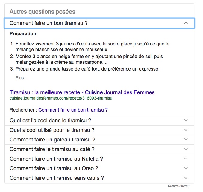 Autres questions posées